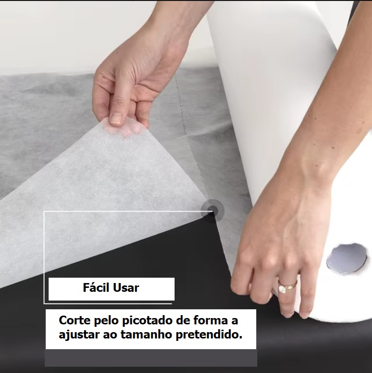 rolo tnt para marquesa com corte fácil e boa resistência