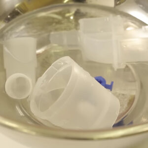 Limpeza nebulizador Omron