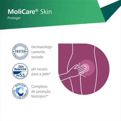 Características do creme molicare skin