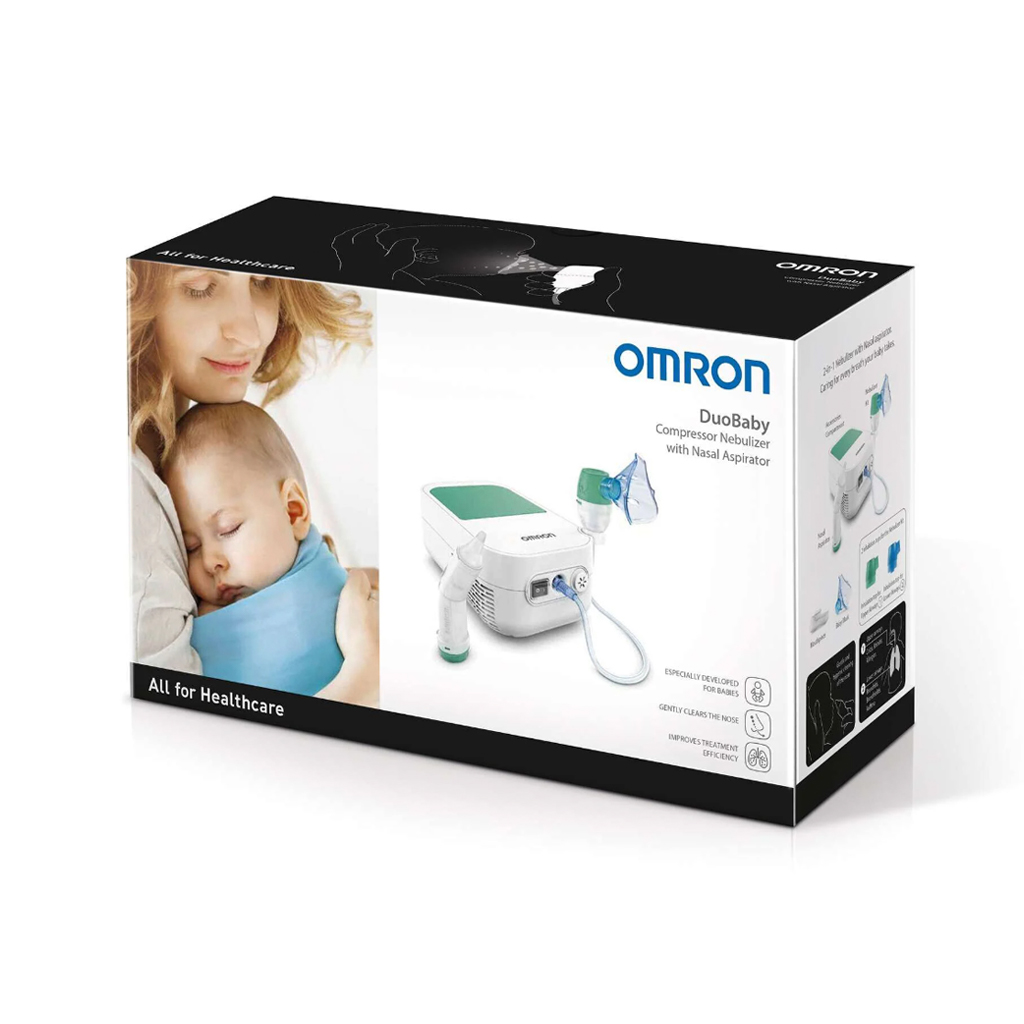 nebulizador-duobaby-omron-alpedcare Nebulizador Compressor Duobaby Omron