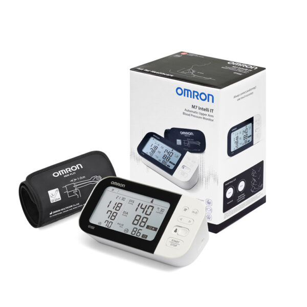 Embalagem Tensiómetro Digital Omron M7 Intelli IT